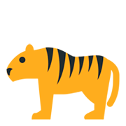 🐅 Emoji Tigre en Twitter Twemoji 1.0.