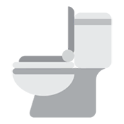 Émoji 🚽 Toilettes sur Twitter Twemoji 1.0.