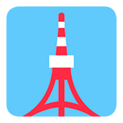 Emoji 🗼 Torre Di Tokyo su Twitter Twemoji 1.0.