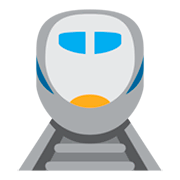 Emoji 🚆 Treno su Twitter Twemoji 1.0.
