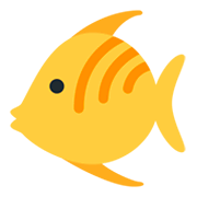 Emoji 🐠 Pesce Tropicale su Twitter Twemoji 1.0.
