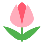 Émoji 🌷 Tulipe sur Twitter Twemoji 1.0.