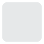 Emoji ⬜ Quadrato Bianco Grande su Twitter Twemoji 1.0.