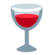 Emoji 🍷 Bicchiere Di Vino su Twitter Twemoji 1.0.