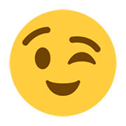 😉 Emoji zwinkerndes Gesicht Twitter Twemoji 1.0.