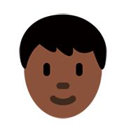 Emoji 🧑🏿 Persona: Carnagione Scura su Twitter Twemoji 11.0.