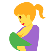 🤱 Emoji Lactancia Materna en Twitter Twemoji 11.0.