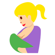 🤱🏼 Emoji Lactancia Materna: Tono De Piel Claro Medio en Twitter Twemoji 11.0.