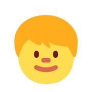 Emoji 🧒 Bimbo su Twitter Twemoji 11.0.