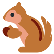 🐿️ Emoji Streifenhörnchen Twitter Twemoji 11.0.