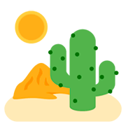 Emoji 🏜️ Deserto su Twitter Twemoji 11.0.