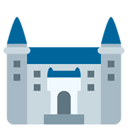 Émoji 🏰 Château sur Twitter Twemoji 11.0.