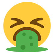 Emoji 🤮 Faccina Che Vomita su Twitter Twemoji 11.0.