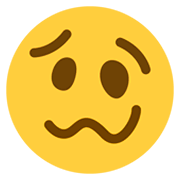 🥴 Emoji schwindeliges Gesicht Twitter Twemoji 11.0.