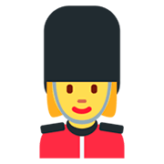 💂‍♀️ Emoji Guardia Mujer en Twitter Twemoji 11.0.