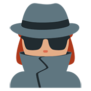 🕵🏽‍♀️ Emoji Detective Mujer: Tono De Piel Medio en Twitter Twemoji 11.0.