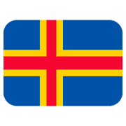 🇦🇽 Emoji Bandera: Islas Åland en Twitter Twemoji 11.0.