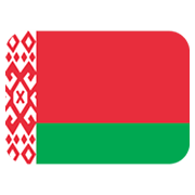 🇧🇾 Emoji Flagge: Belarus Twitter Twemoji 11.0.