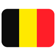 🇧🇪 Emoji Bandera: Bélgica en Twitter Twemoji 11.0.