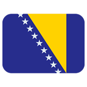 Emoji 🇧🇦 Bandiera: Bosnia Ed Erzegovina su Twitter Twemoji 11.0.