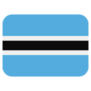 🇧🇼 Emoji Flagge: Botsuana Twitter Twemoji 11.0.