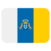 🇮🇨 Emoji Flagge: Kanarische Inseln Twitter Twemoji 11.0.
