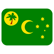 🇨🇨 Emoji Bandeira: Ilhas Cocos (Keeling) na Twitter Twemoji 11.0.