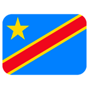 🇨🇩 Emoji Bandeira: Congo-Kinshasa na Twitter Twemoji 11.0.