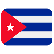 🇨🇺 Emoji Bandera: Cuba en Twitter Twemoji 11.0.