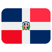 🇩🇴 Emoji Flagge: Dominikanische Republik Twitter Twemoji 11.0.