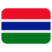 🇬🇲 Emoji Bandera: Gambia en Twitter Twemoji 11.0.