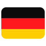 🇩🇪 Emoji Flagge: Deutschland Twitter Twemoji 11.0.