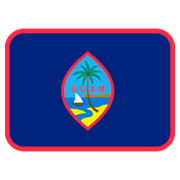 🇬🇺 Emoji Flagge: Guam Twitter Twemoji 11.0.