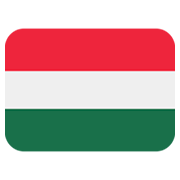 🇭🇺 Emoji Bandera: Hungría en Twitter Twemoji 11.0.