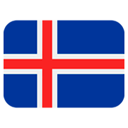 Emoji 🇮🇸 Bandiera: Islanda su Twitter Twemoji 11.0.