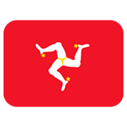 🇮🇲 Emoji Bandera: Isla De Man en Twitter Twemoji 11.0.