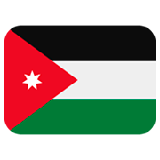 🇯🇴 Emoji Flagge: Jordanien Twitter Twemoji 11.0.