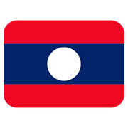 🇱🇦 Emoji Bandera: Laos en Twitter Twemoji 11.0.