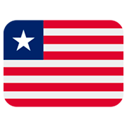 🇱🇷 Emoji Bandeira: Libéria na Twitter Twemoji 11.0.