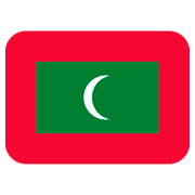 🇲🇻 Emoji Bandera: Maldivas en Twitter Twemoji 11.0.