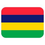 🇲🇺 Emoji Flagge: Mauritius Twitter Twemoji 11.0.