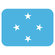 Émoji 🇫🇲 Drapeau : États Fédérés De Micronésie sur Twitter Twemoji 11.0.