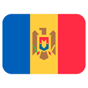 🇲🇩 Emoji Bandera: Moldavia en Twitter Twemoji 11.0.