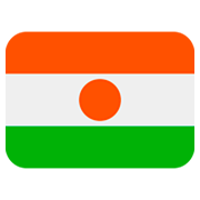 🇳🇪 Emoji Flagge: Niger Twitter Twemoji 11.0.