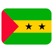 Émoji 🇸🇹 Drapeau : Sao Tomé-et-Principe sur Twitter Twemoji 11.0.