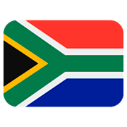 🇿🇦 Emoji Flagge: Südafrika Twitter Twemoji 11.0.