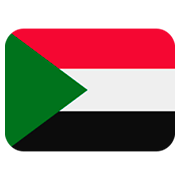 🇸🇩 Emoji Bandera: Sudán en Twitter Twemoji 11.0.