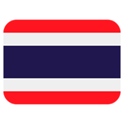 🇹🇭 Emoji Bandera: Tailandia en Twitter Twemoji 11.0.