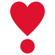 ❣️ Emoji Herz als Ausrufezeichen Twitter Twemoji 11.0.