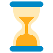 ⌛ Emoji Reloj De Arena Sin Tiempo en Twitter Twemoji 11.0.